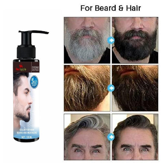 BUY 1 GET 1 FREE | Hair Color Shampoo for Men's 120ml | Ayurvedic Hair Color – Natural Black