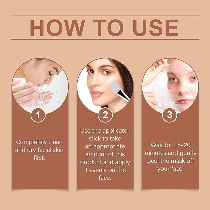 Korean Baby Collagen Glow Mask 100gm