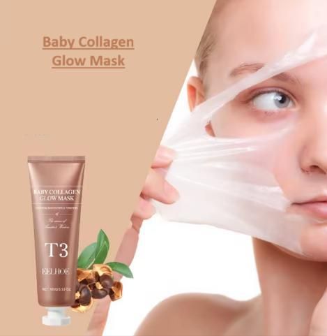 Korean Baby Collagen Glow Mask 100gm