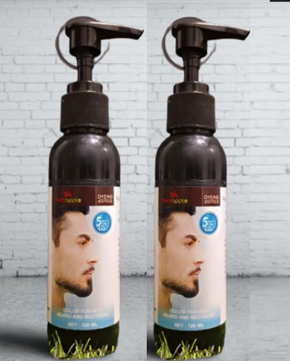 BUY 1 GET 1 FREE | Hair Color Shampoo for Men's 120ml | Ayurvedic Hair Color – Natural Black