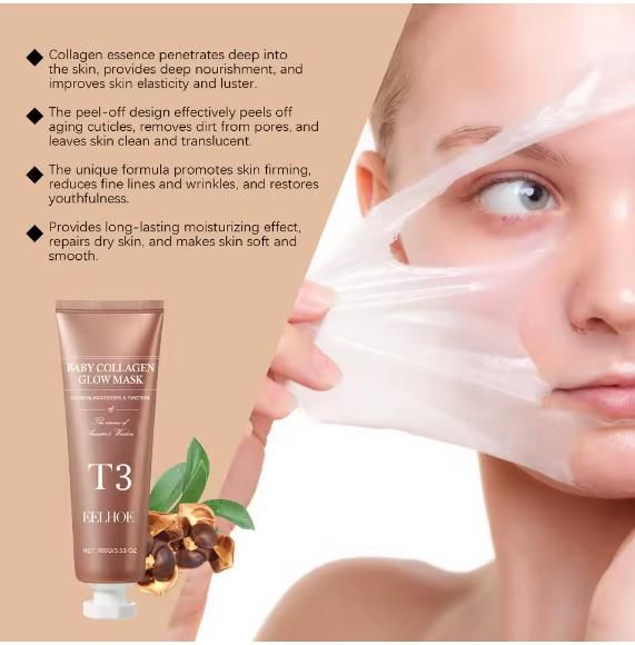 Korean Baby Collagen Glow Mask 100gm
