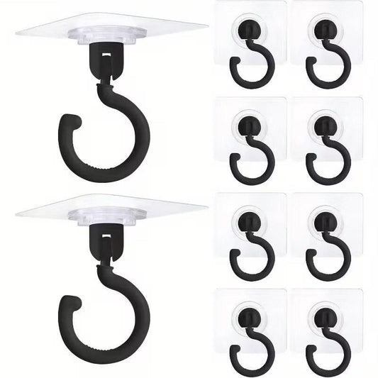 5pcs Rotating Ceiling Hooks