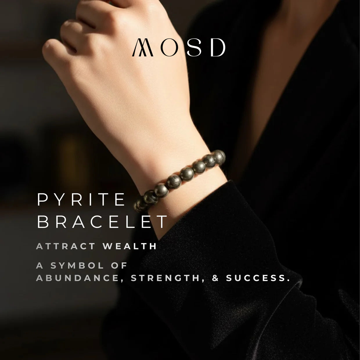 Natural Pyrite Bracelet (Money Abundance)